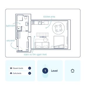 Loft Appartement met 2 Slaapkamers